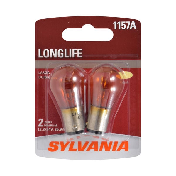 SYLVANIA 1157A Long Life Mini Bulb, 2 Pack, , hi-res